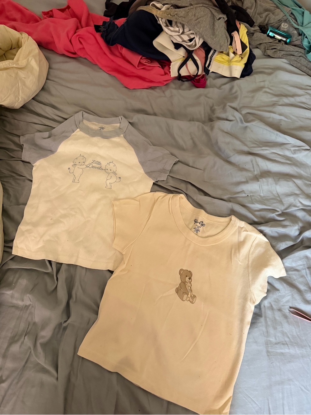 Brandy Melville 2pcs Bundle baby tees
